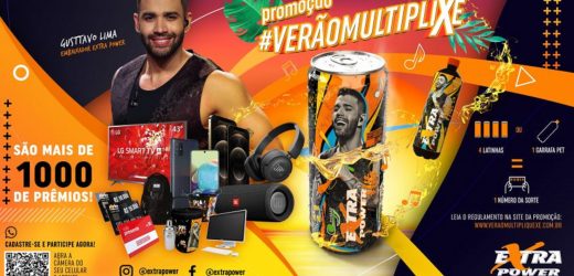 Extra Power lança promoção com Gusttavo Lima e mais de 1000 prêmios