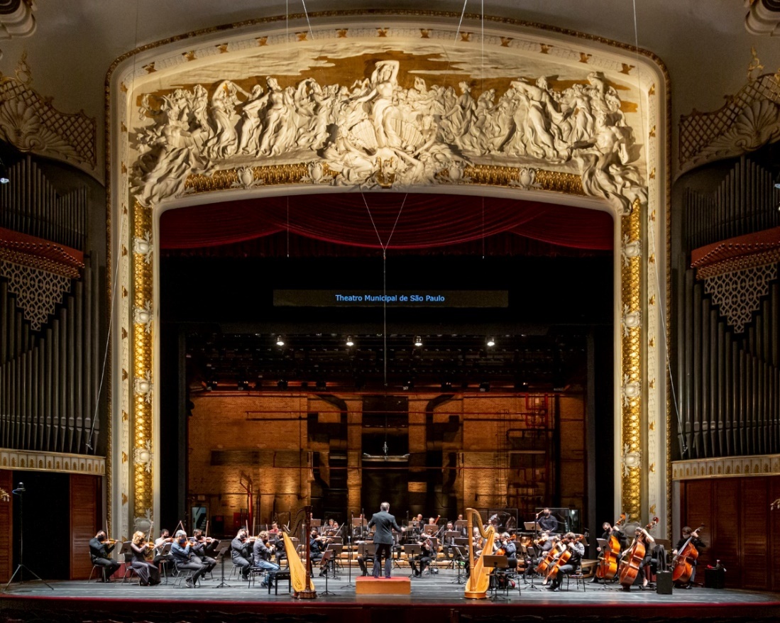 Theatro Municipal de São Paulo transmite mais dois concertos inéditos da Orquestra Sinfônica Municipal na internet
