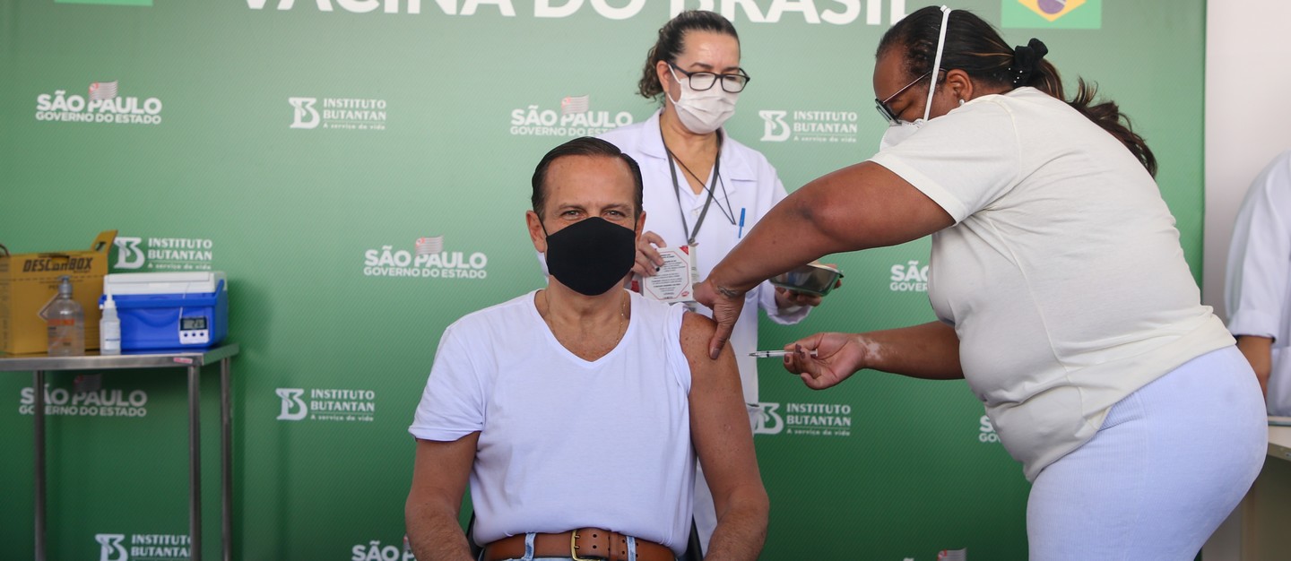 Doria Convida A População Para O Dia D De Aplicação Da Segunda Dose Da Vacina