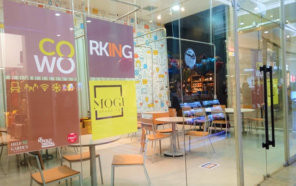 Mogi Shopping abre ambiente compartilhado de trabalho, o chamado Coworking