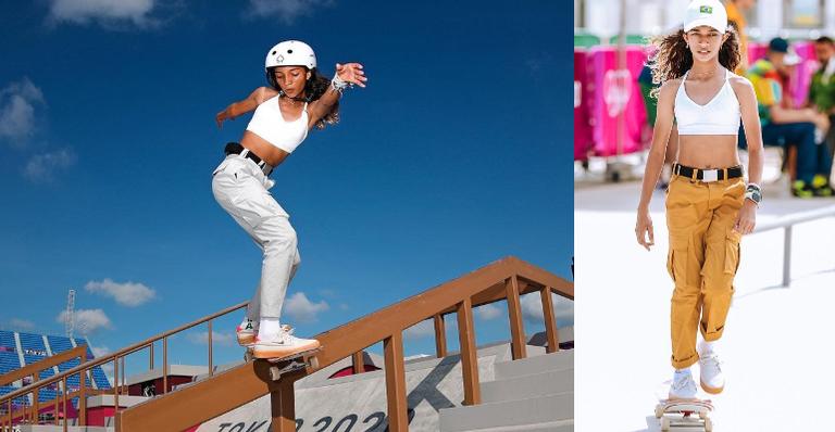 Estilo skatista: saiba mais sobre a moda de Rayssa Leal, medalhista dos Jogos Olímpicos