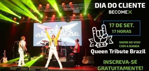 Becomex comemora Dia do Cliente com show exclusivo, online e gratuito da banda Queen Tribute Brazil