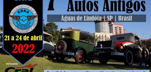 7º Encontro Brasileiro de Autos Antigos acontece em abril