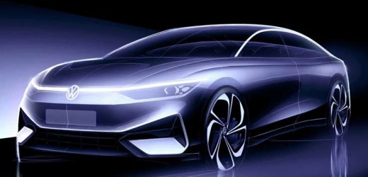 Volkswagen divulga nova imagem do ‘Passat elétrico’, que estreia dia 27