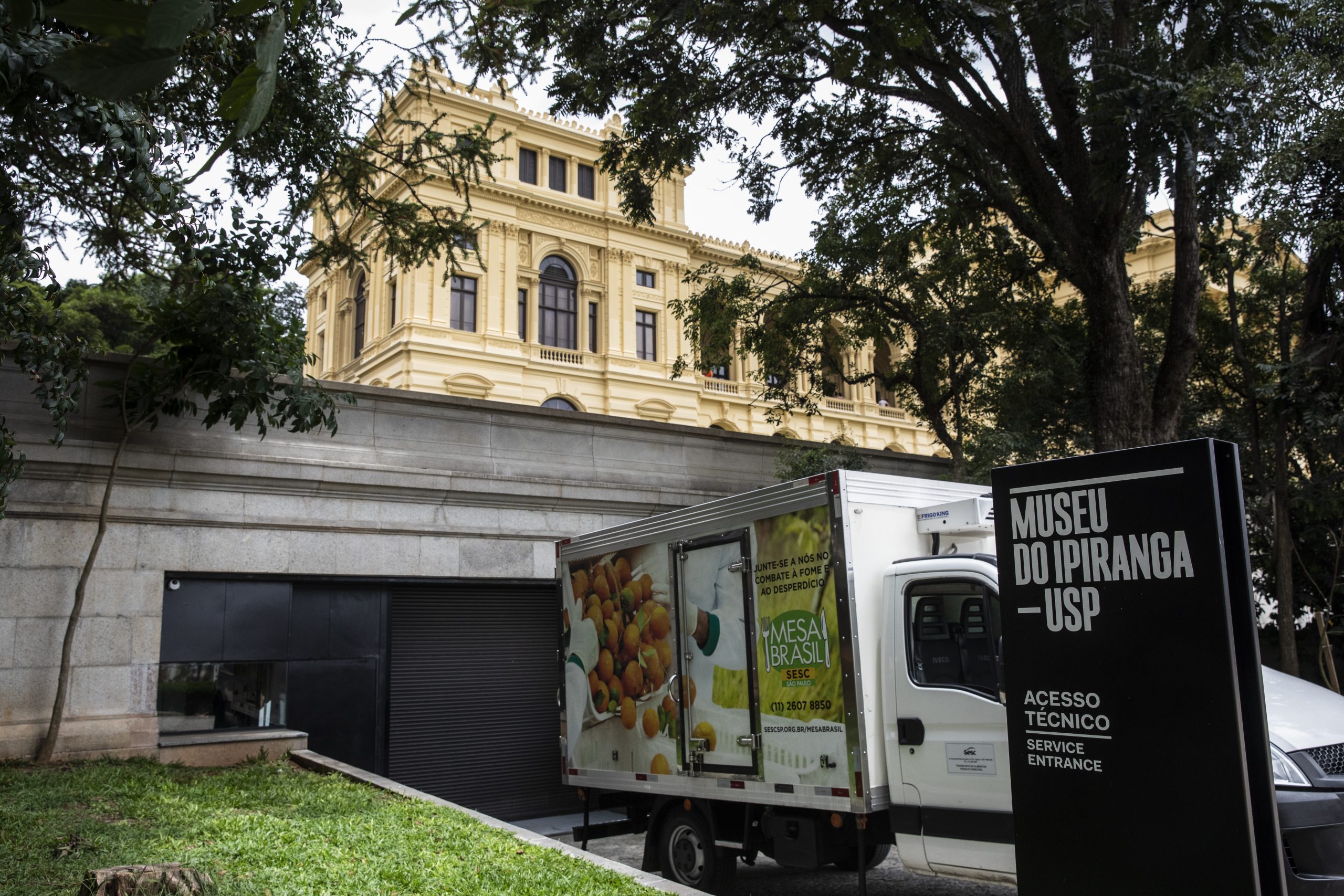 Museu do Ipiranga prorroga parceria com o Sesc São Paulo para arrecadação de alimentos até o fim de abril