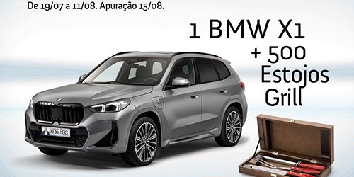 Promoção Dia dos Pais no Shopping Ibirapuera terá BMW e 500 Estojos Grill