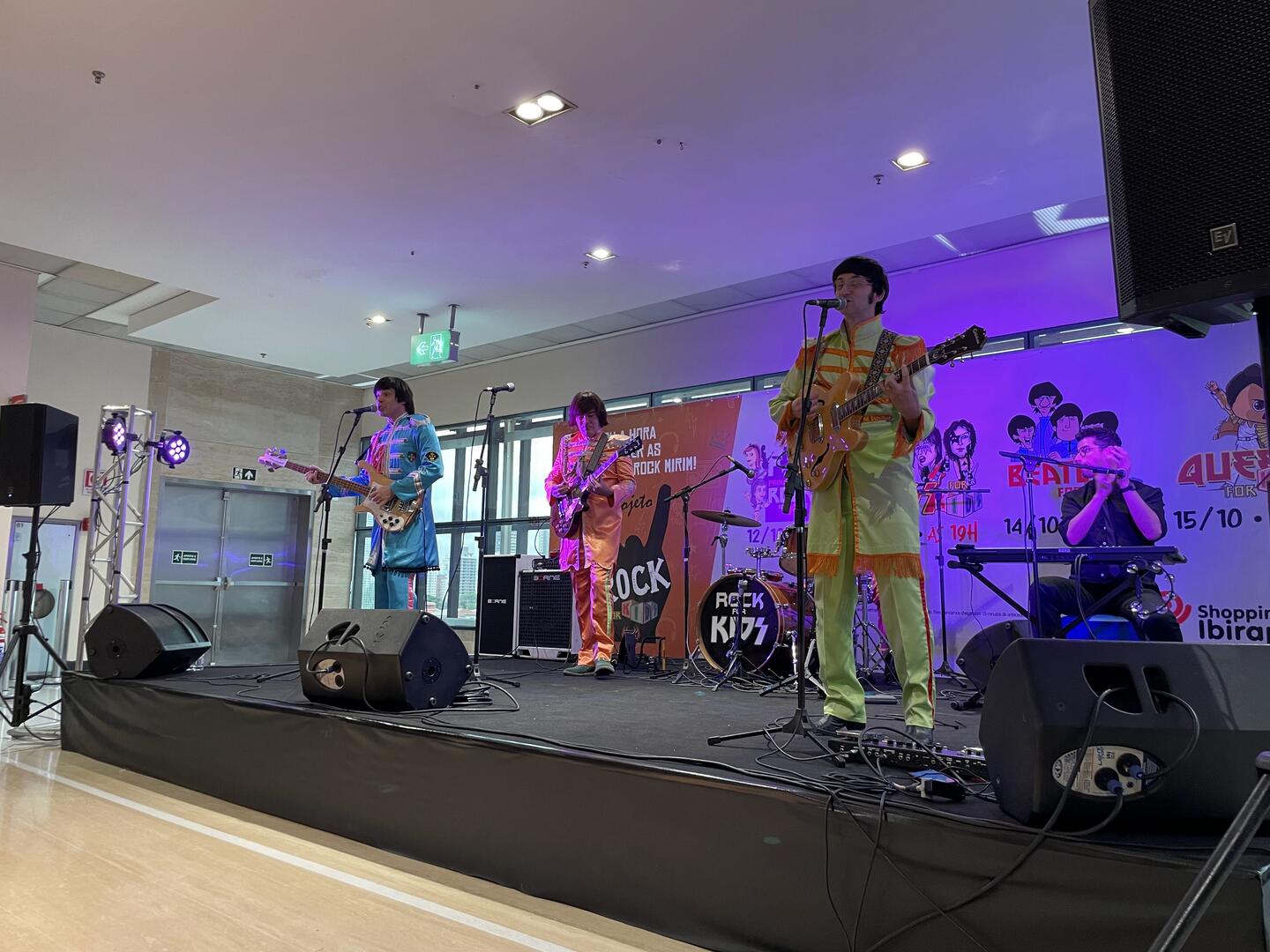 Shopping Ibirapuera agita o Dia das Crianças com clássicos do Rock