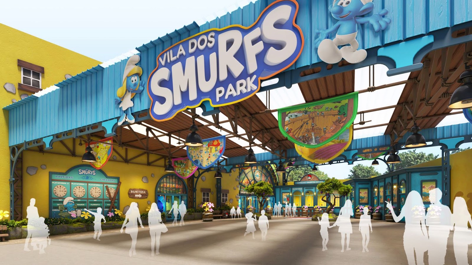 Parque dos Smurfs será inaugurado na cidade de São Paulo em 2025