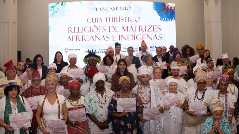Governo de SP lança Guia Turístico de Religiões de Matrizes Africanas e Indígenas