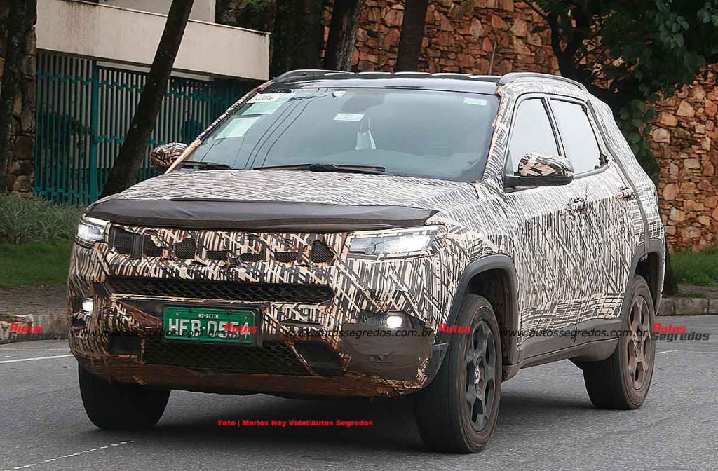 Jeep Compass 2022: tanque de Arla terá seis litros e ficará atrás do eixo traseiro