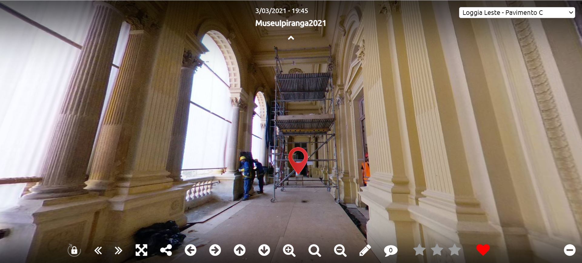 Está no ar o passeio virtual pelas obras do Museu do Ipiranga