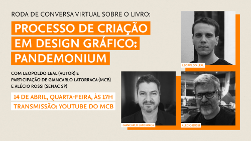 Museu da Casa Brasileira e Editora Senac São Paulo realizam roda de conversa sobre o processo de criação em design