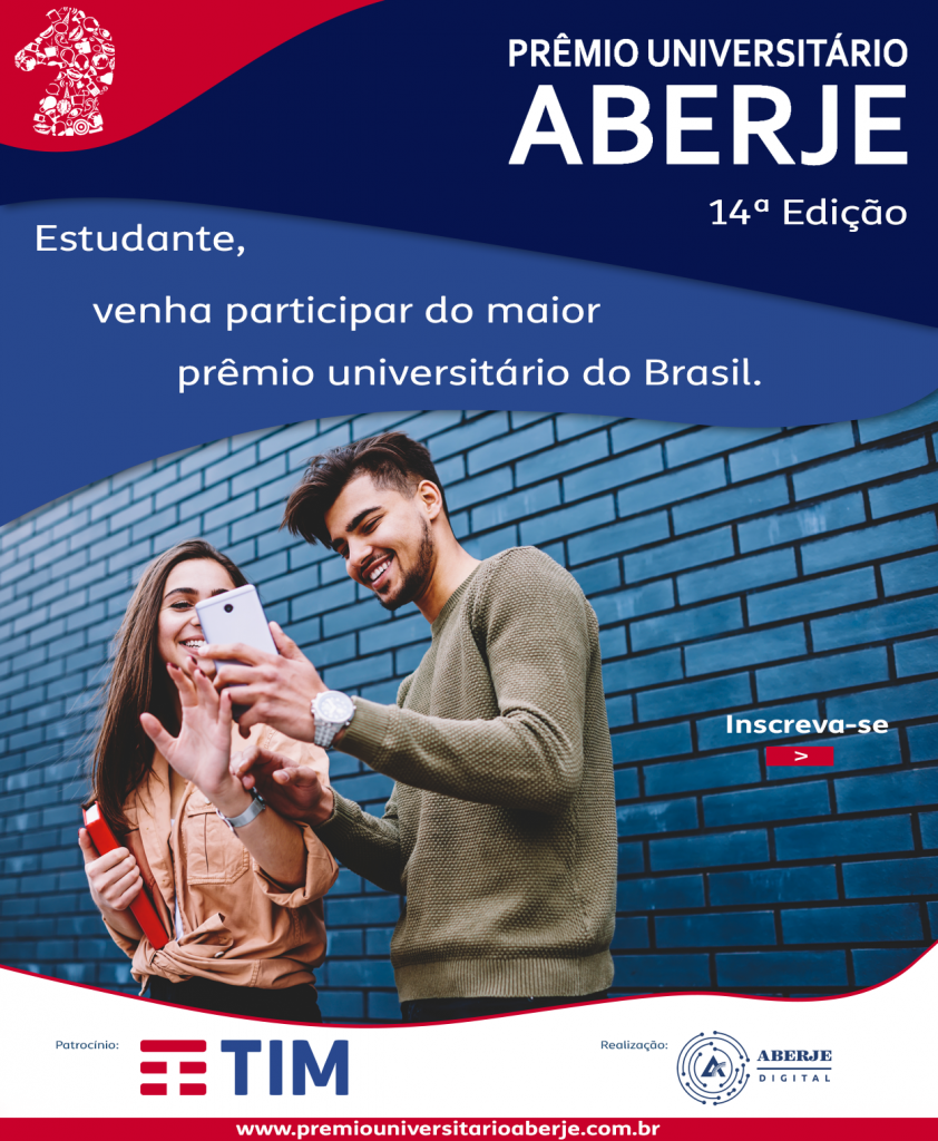 14ª edição do Prêmio Universitário Aberjeabre inscrições com desafio da TIM