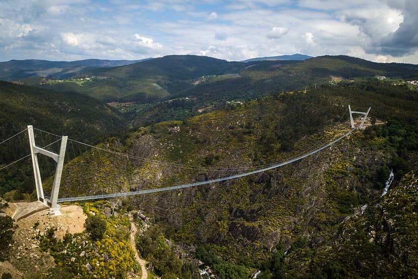 Portugal Abre A Maior Ponte Suspensa Do Mundo