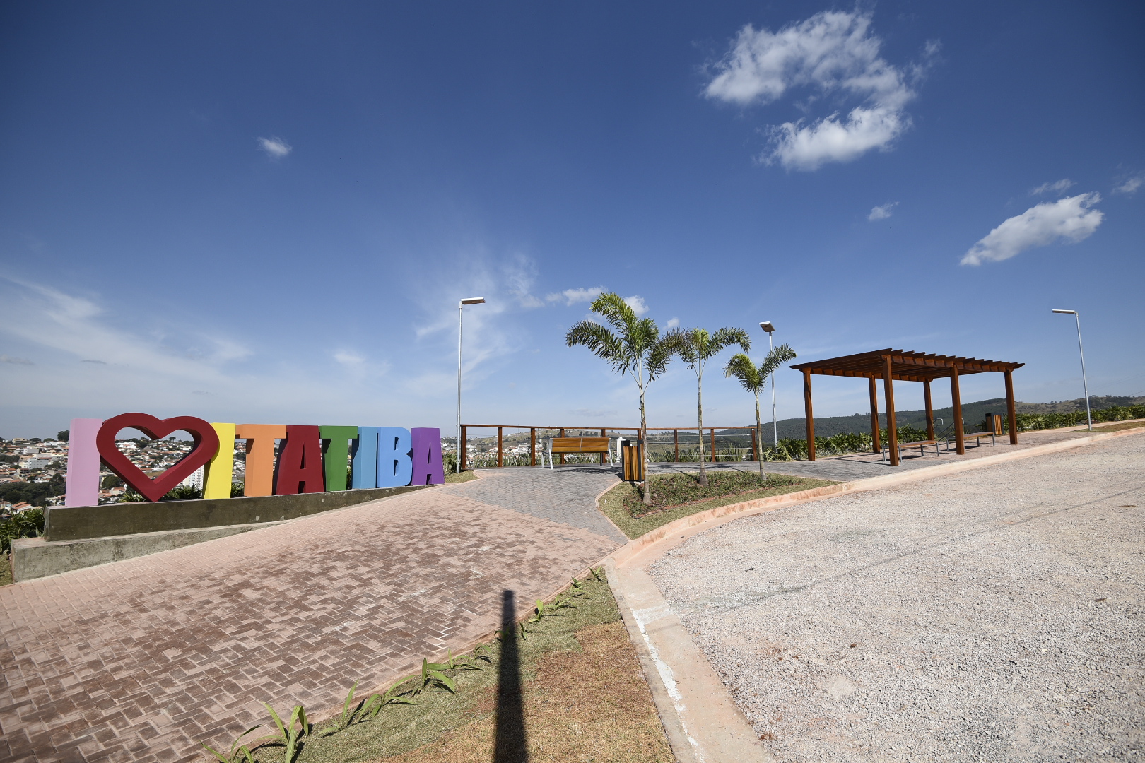 Itatiba ganha mirante com vista panorâmica e letreiro “I love Itatiba”