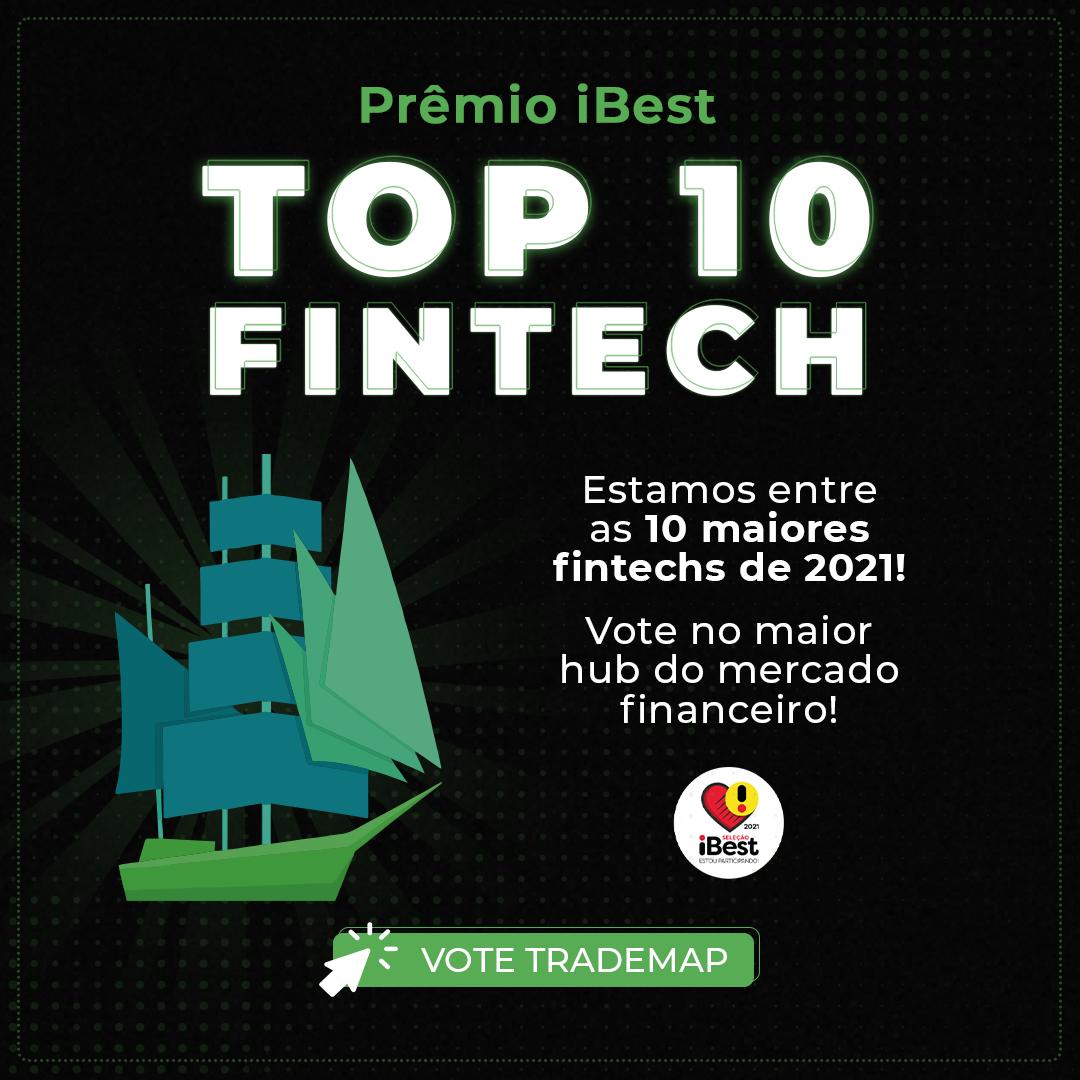 TradeMap está no Top 10 de fintechs do prêmio iBest