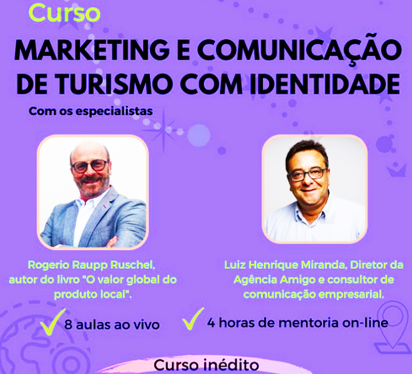 Marketing e Comunicação de Turismo com identidade