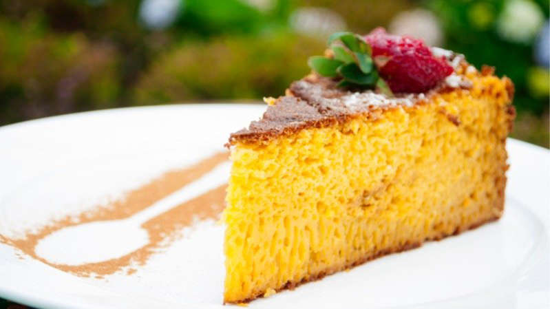 Bolo De Milho E Limão Perfeito Para O Café Da Tarde