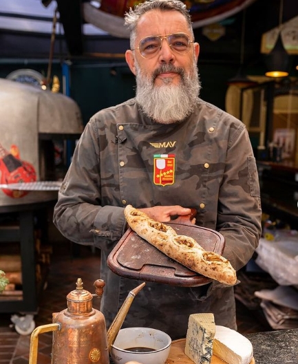 Chef Gino Contin ensina a preparar pizzas e pães em seu Workshop a Magia da Pizza Napoletana