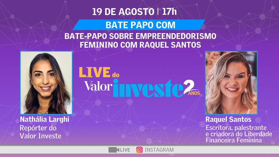 Live: Desafios E Lições No Empreendedorismo Feminino Com Raquel Santos