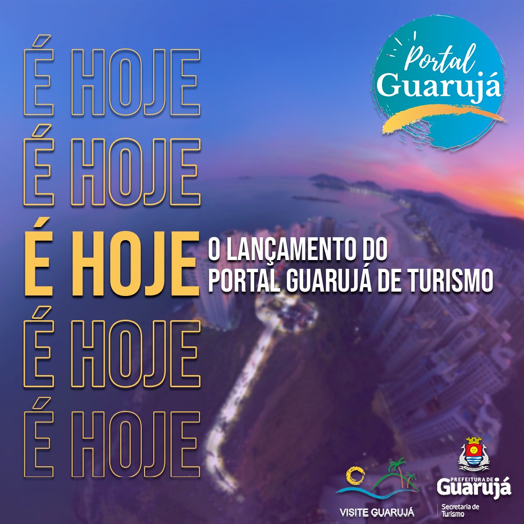 Novo ‘Portal Guarujá de Turismo’ será lançado oficialmente nesta sexta (20)