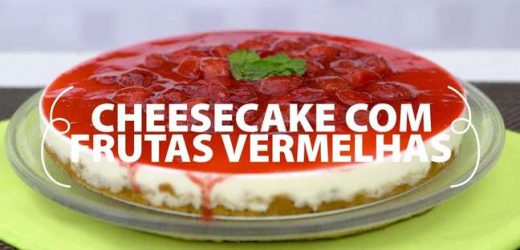 Cheesecake De Frutas Vermelhas