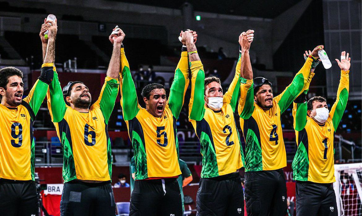 Seleção Masculina Vence China E Conquista Ouro Inédito No Goalball