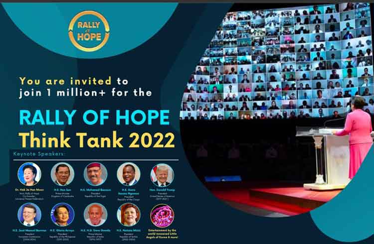 7º RALLY DA ESPERANÇA – UPF KOREA – THINK TANK 2022