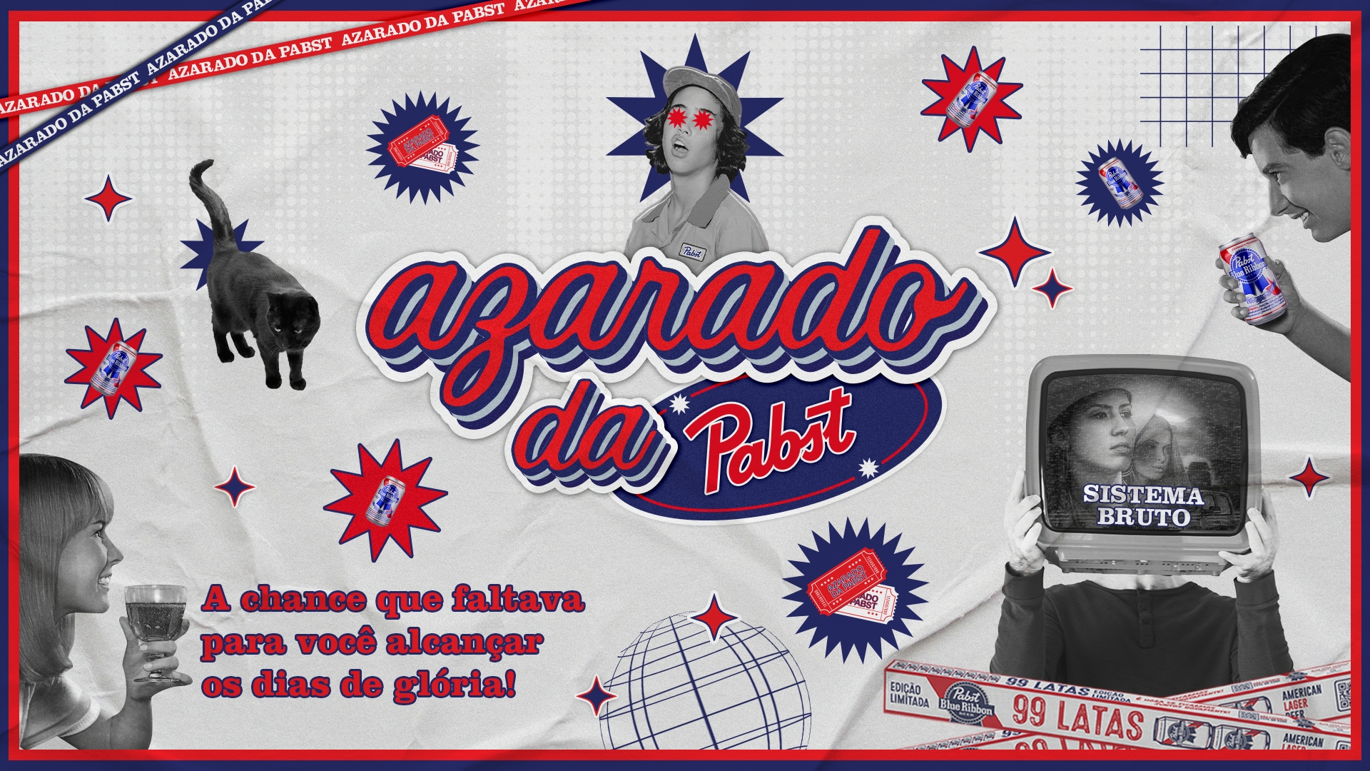 Pabst lança concurso #AzaradoDaPabst