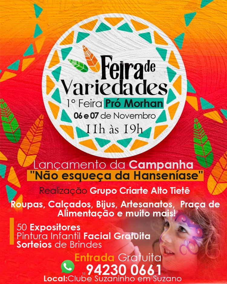 1ª feira Pró Morhan de artesanato, gastronomia e variedades em Suzano.