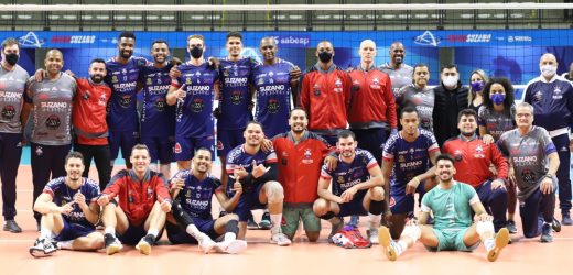 Suzano Vôlei conquista vitória em estreia na Superliga C