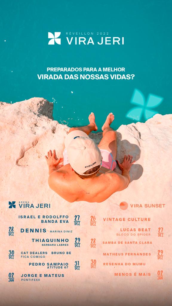 ViraJeri: Jericoacoara ganha Réveillon totalmente reformulado e destaca sustentabilidade e responsabilidade social nos 7 dias de festa