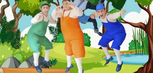 Teatro Playcenter Family apresenta versão repaginada do clássico Os Três Porquinhos e o Lobo