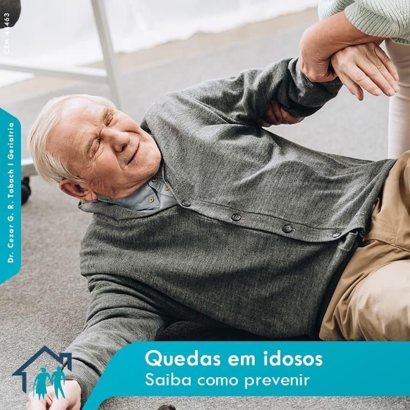 Quedas em idosos: Saiba como prevenir