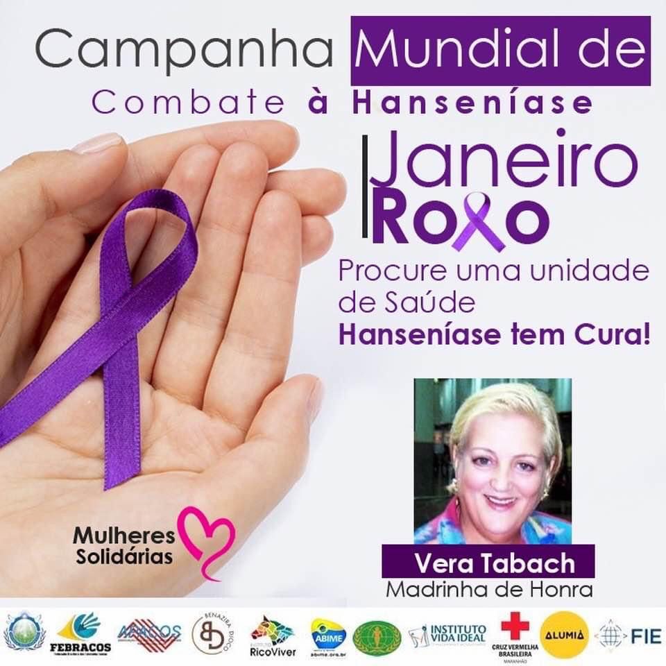 Campanha Janeiro Roxo Mulheres Solidárias