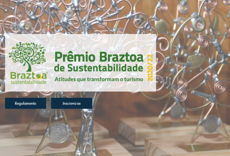 Inscrições para o Prêmio Braztoa de Sustentabilidade 2022 são prorrogadas até 15 de março