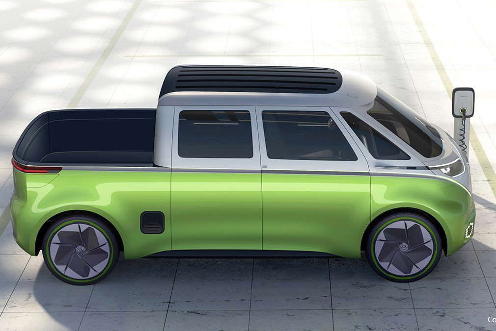 Volkswagen exibe nova Kombi elétrica em versão picape