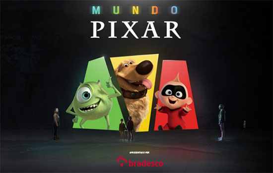 Mundo Pixar desembarca no Shopping Eldorado entre 20 de junho e 23 de outubro