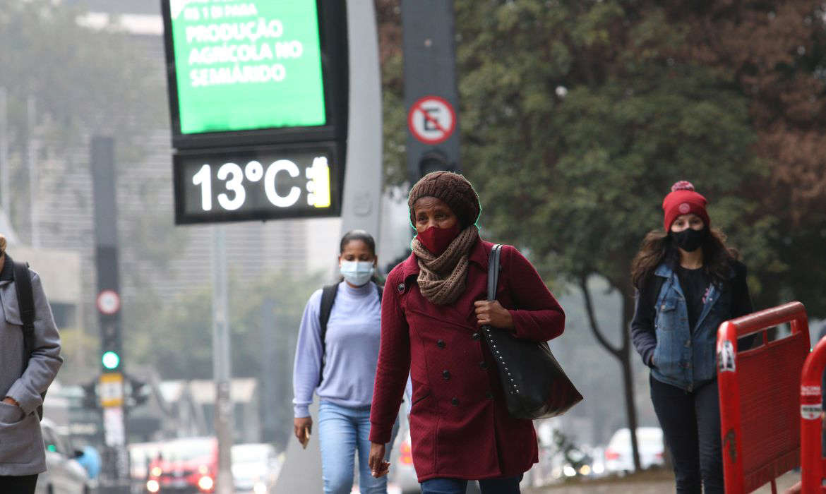 Região Metropolitana de São Paulo tem madrugada mais fria do ano