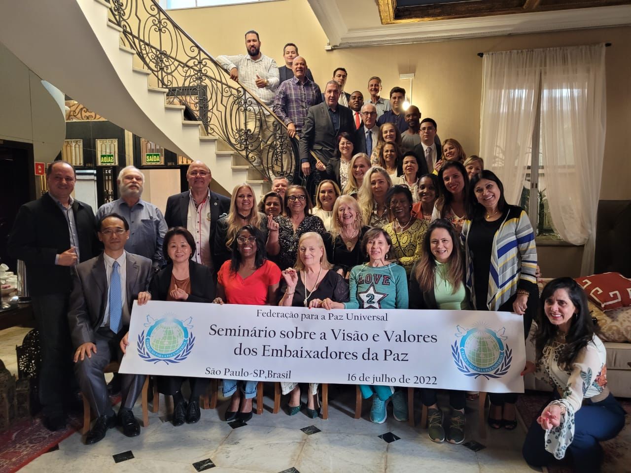 SEMINÁRIO DA UNIVERSAL PEACE FEDERATION EM SÃO PAULO