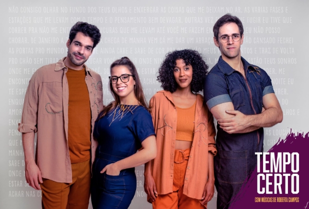 Musical inédito Tempo Certo traz canções de Roberta Campos e faz temporada no Teatro Viradalata