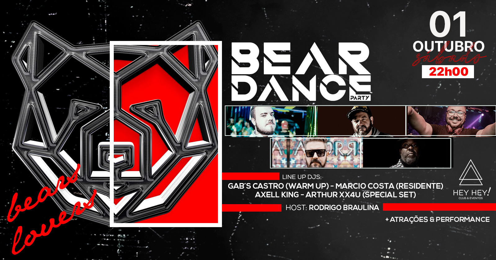 Bear Dance Party – 01 de Outubro de 2022 – São Paulo – Brasil – LGBT