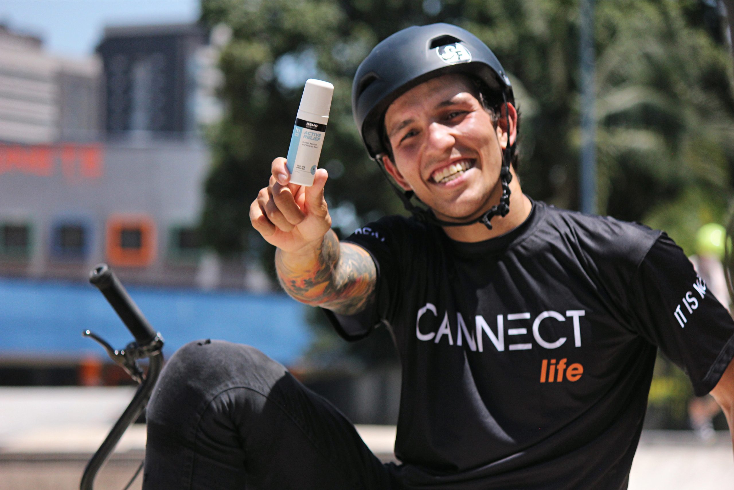 Campeão de BMX, Caio Rabisco revela uso de Cannabis medicinal contra dermatite atópica