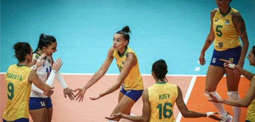 Brasil bate Itália e fica a um jogo do inédito título mundial de vôlei