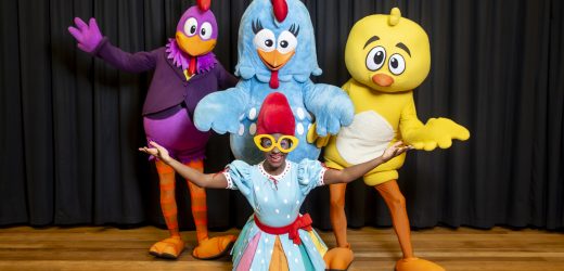 Teatro Safra recebe novo show da Fabulosa Trupe da Galinha Pintadinha