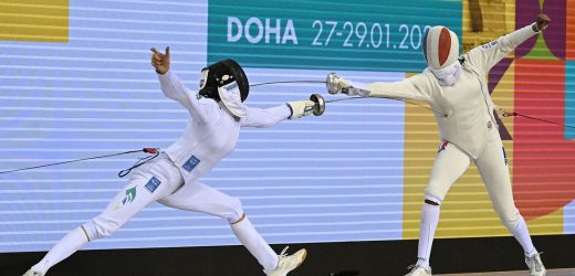 Nathalie Moellhausen brilha e vence Grand Prix de espada de Doha