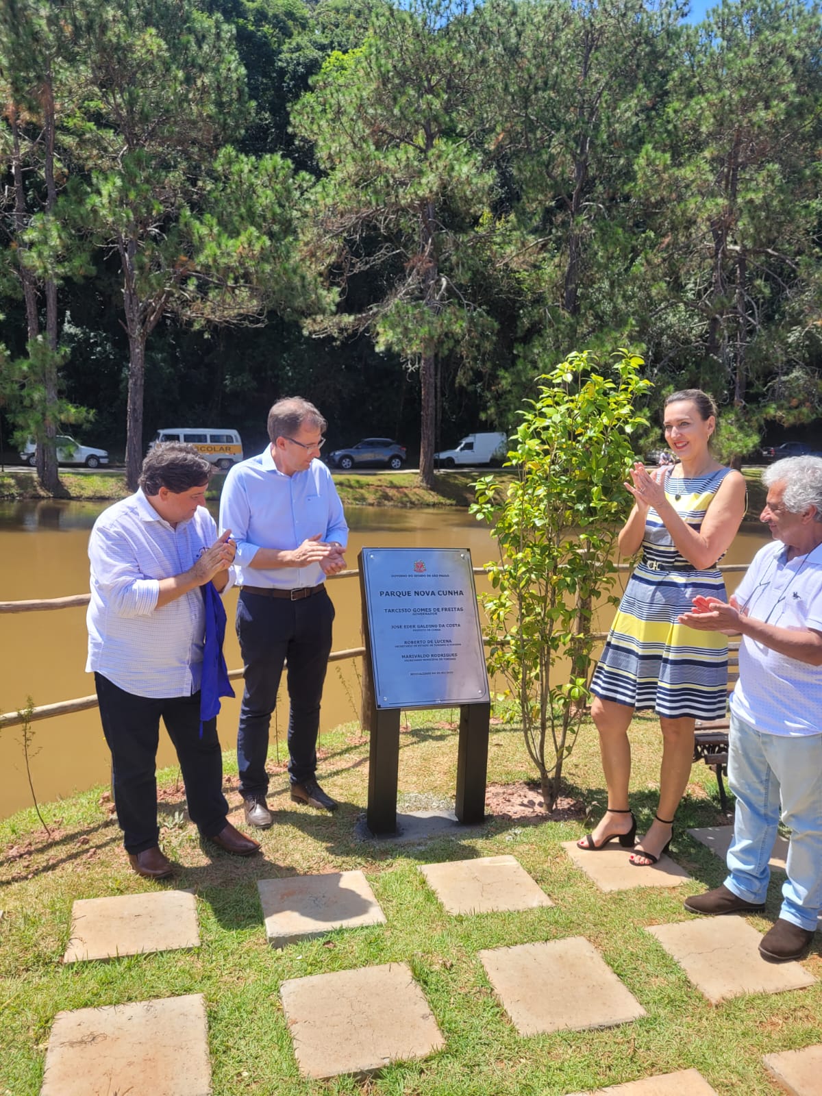 Turismo de SP participa de revitalização de obra em Cunha