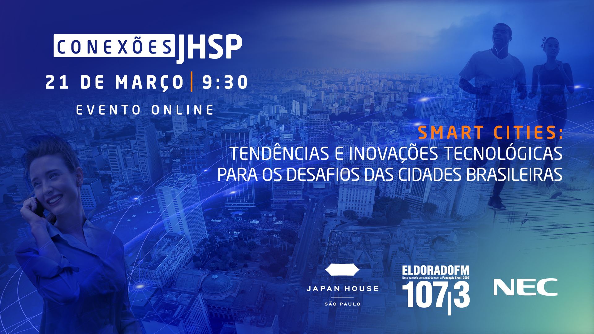 Japan House São Paulo promove debate online sobre as smart cities