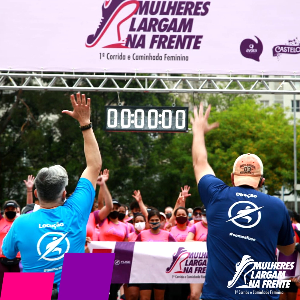 3ª edição da corrida Mulheres Largam na Frente está com inscrições abertas