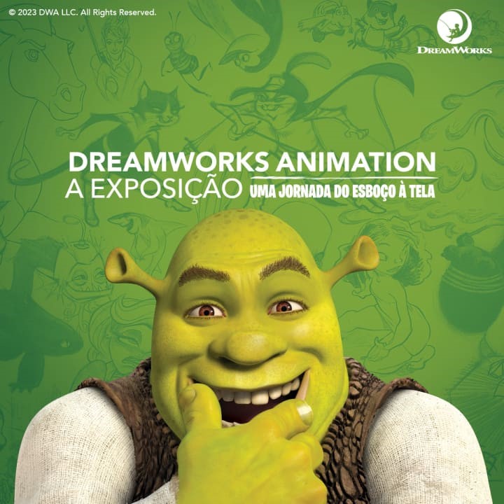 DreamWorks Animation: A Exposição. Uma Jornada do Esboço À Tela